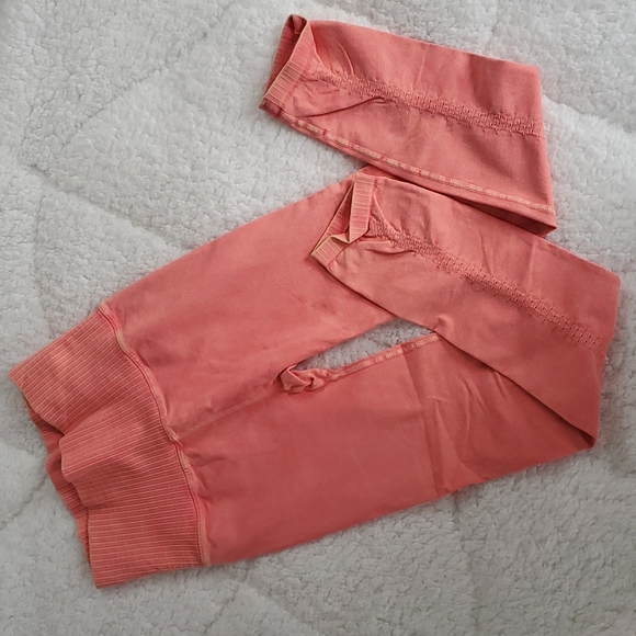 Free People Pants - *pls read* Free People Good Karma Leggings light pink/salmon